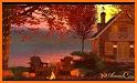 Cute Wallpaper Autumn Moon Theme related image