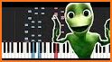 piano green alien dance musical tiles despacito related image