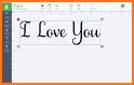 Word Art: Quote maker, Text maker - Stylish text related image