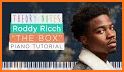 Roddy Ricch - The Box Piano Tiles 2020 related image
