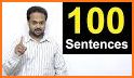 100 English Sentences related image
