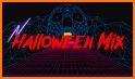 Neon Horror Skull Theme related image