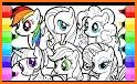 Equestria Coloring Game Pony 2018 related image