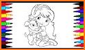 Dog Coloring Book related image