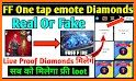 FF ONETAP EMOTES - DIAMONDS related image