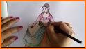Coloring Princess Dress Fashion related image
