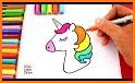 Unicornios para colorear y pintar related image
