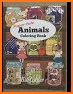 Cute Animal Coloring Book related image