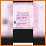 Pink 2 GO SMS PRO Theme related image