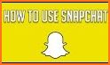 How to use snapchat related image