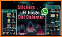 Stickers Juego calamar related image