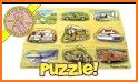 Vehicles for Kids - Flashcards, Sounds, Puzzles related image