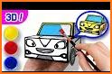 Coloring Tayyo Little Car related image