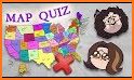World map quiz & Geography trivia game related image