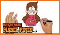 how to draw Gravity Falls related image