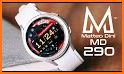 Black Digital Watch Face MJ072 related image