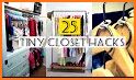 Top small closet organize related image