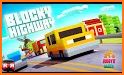 Blocky Car Highway Racer: Traffic Racing Game related image