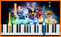 Doodle Blue Sky Keyboard Theme related image
