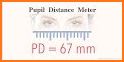PD Pupil Distance Measure for Glasses & VR Headset related image