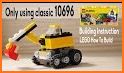 Digger building instruction for Lego 10698 related image