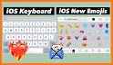 Keyboard iOS 16 - Emojis related image