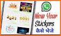 Happy New Year Stickers 2021 related image
