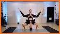 Couples Yoga challenge 3D related image