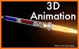 Space Frontier Flying Rocket 3D related image