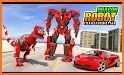 Dino Robot Car Transforming Game: Robot Car Games related image