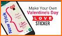 Valentine Day Stickers for WhatsApp -WAStickerApps related image