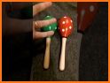 Baby Rattle Toy - Shaker, Balloon, claves, maracas related image