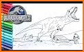 Dinosaurs 3D Coloring Book related image