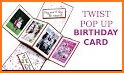 Birthday Greeting Cards Maker: photo frames, cakes related image