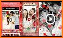 Romantic effects, photo video maker with music related image