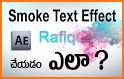 Smoke Effect Name Art Maker related image