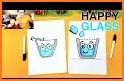 Super Happy Glass Draw Lines related image