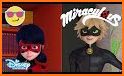 Fake Chat & Call Video : Super Ladybug Noir related image