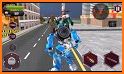 US Robot Bike Transform Shooting Game related image