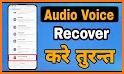 Recover deleted audio recording files Encryption related image