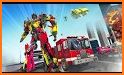 Firefighter Real Robot Rescue Firetruck Simulator related image
