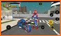 Robot Stickman Spider Rope Hero Bike Transformer related image