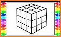 Cube Paint Puzzle - Relaxing Draw related image