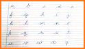 Toddlers Abc Cursive Writing related image
