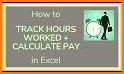 Timesheet - Time Clock - Work Hour   (Paid) related image
