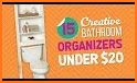 Creative Bathroom Storage Ideas related image
