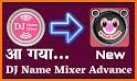 DJ Name Mixer with Music Player : Name Mix to Song related image
