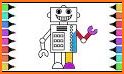Robots Coloring Page Games related image