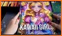 Kawaii - Anime Animated Coloring Book related image