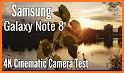 Samsung Note8 4K Camera related image